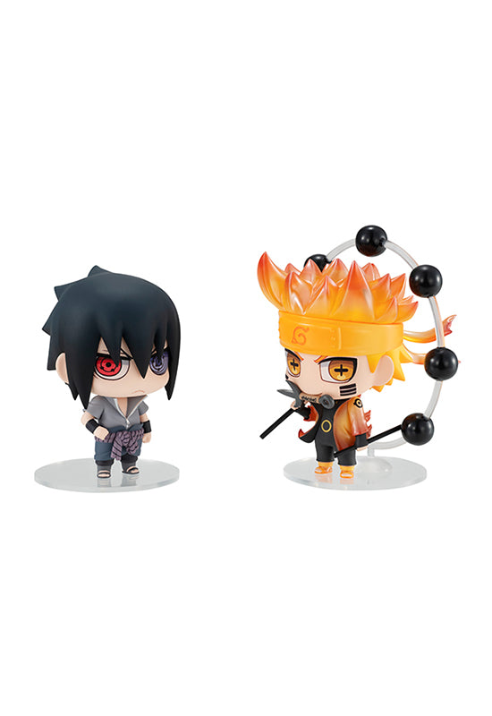 003 NARUTO MEGAHOUSE CHIMIMEGA Buddy Series NARUTO & SASUKE SET (re-run)