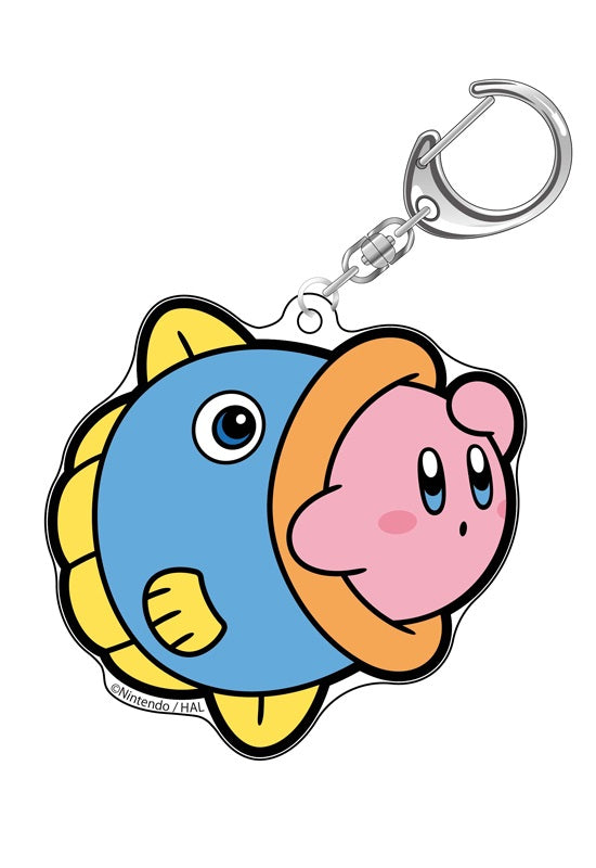 Kirby's Dream Land Twinkle 30th Glitter Key Chain C Nakama to Isshoni (Resale)