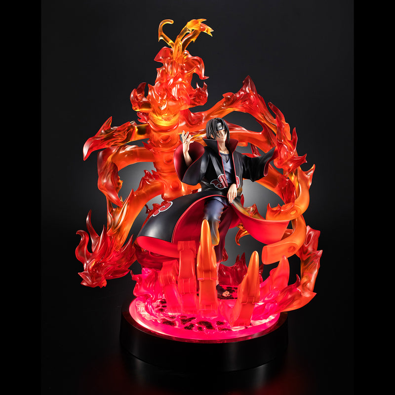 NARUTO MEGAHOUSE GEM Uchiha Itachi Susano Ver【with LED base】