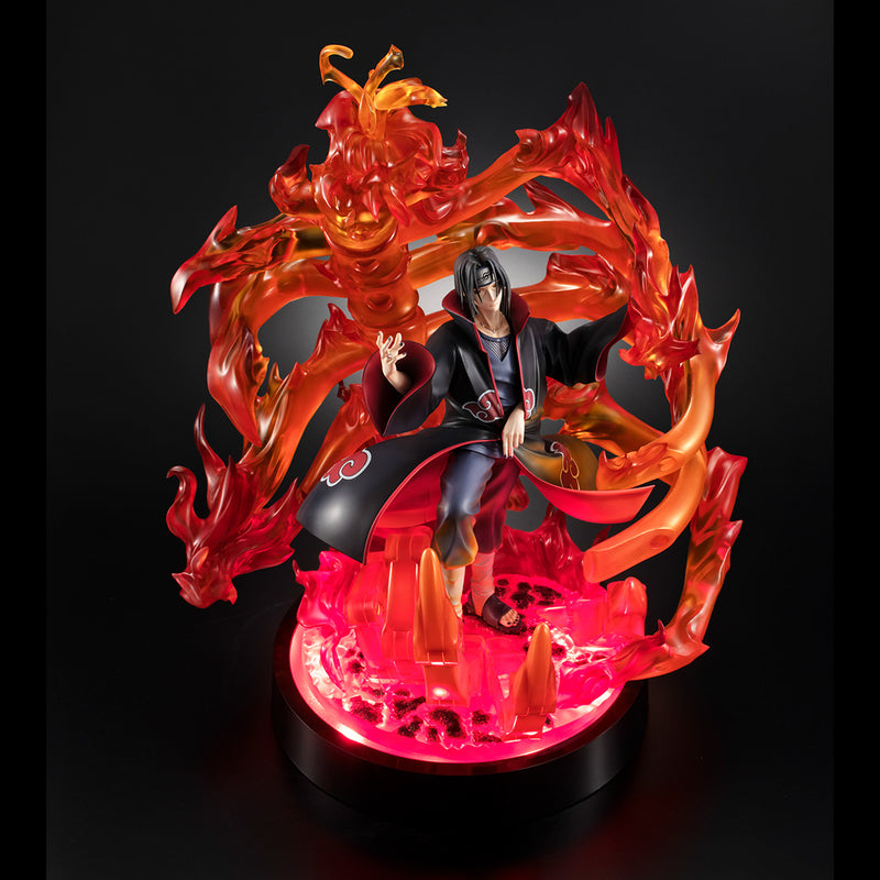 NARUTO MEGAHOUSE GEM Uchiha Itachi Susano Ver【with LED base】