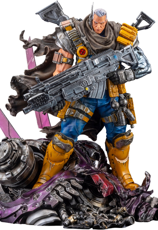 MARVEL UNIVERSE Kotobukiya CABLE FINE ART STATUE SIGNATURE SERIES -FEATURING THE KUCHAREK BROTHERS-