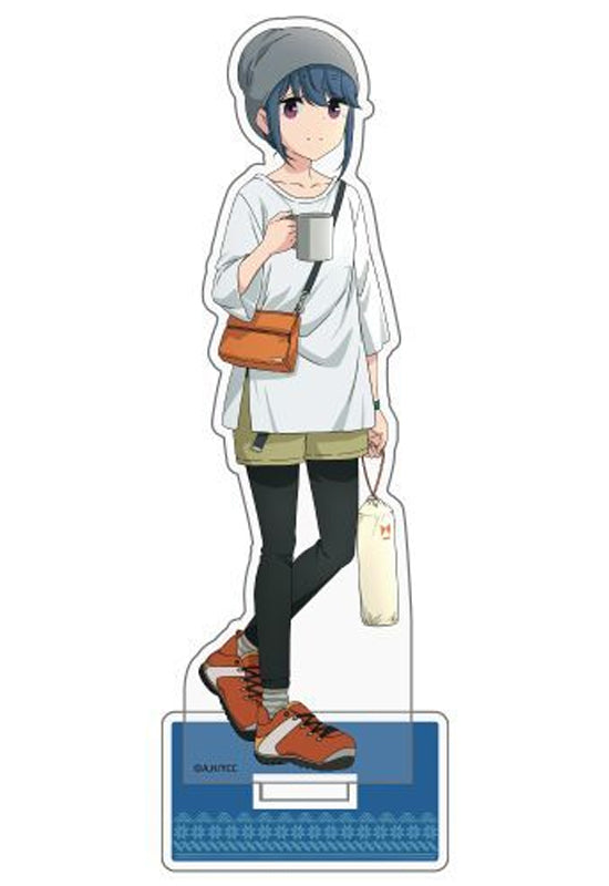 Yurucamp Cospa Original Illustration Summer Camp Shima Rin Acrylic Stand