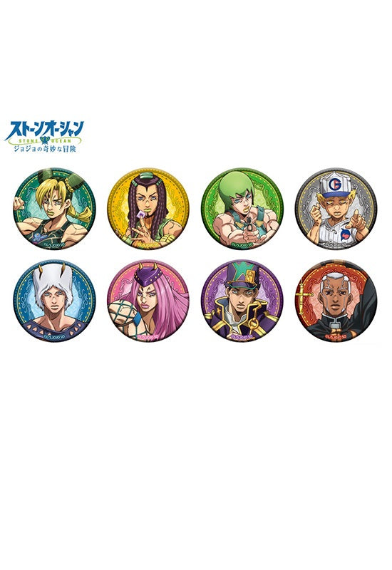 JoJo's Bizarre Adventure: Stone Ocean Medicos Entertainment Original Illustration Can Badge Collection AT(1 Random)