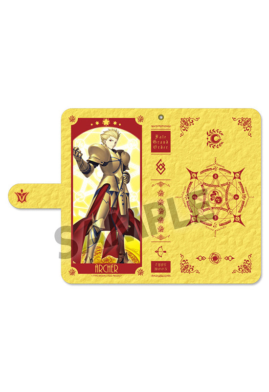 Fate/Grand Order HOBBY STOCK Cell Phone Wallet Case Archer/Gilgamesh