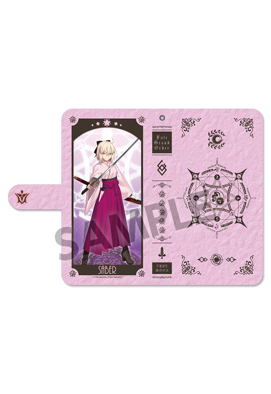 Fate/Grand Order HOBBY STOCK Cell Phone Wallet Case Saber/Okita Souji