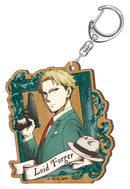 SPY x FAMILY Twinkle Vintage Series Wood Plate Key Chain Loid Forger