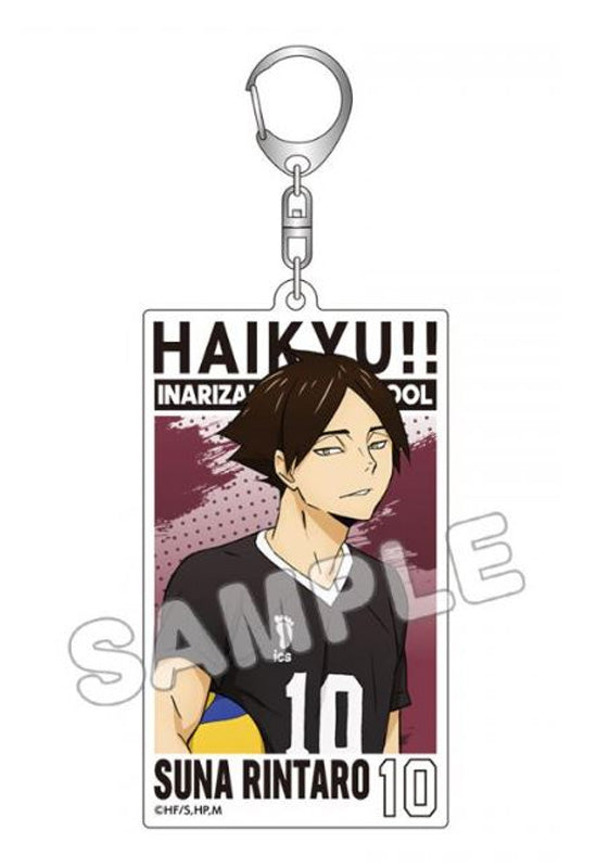 Haikyu!! TBS Glowdia Acrylic Big Tag Key Chain Suna Rintaro