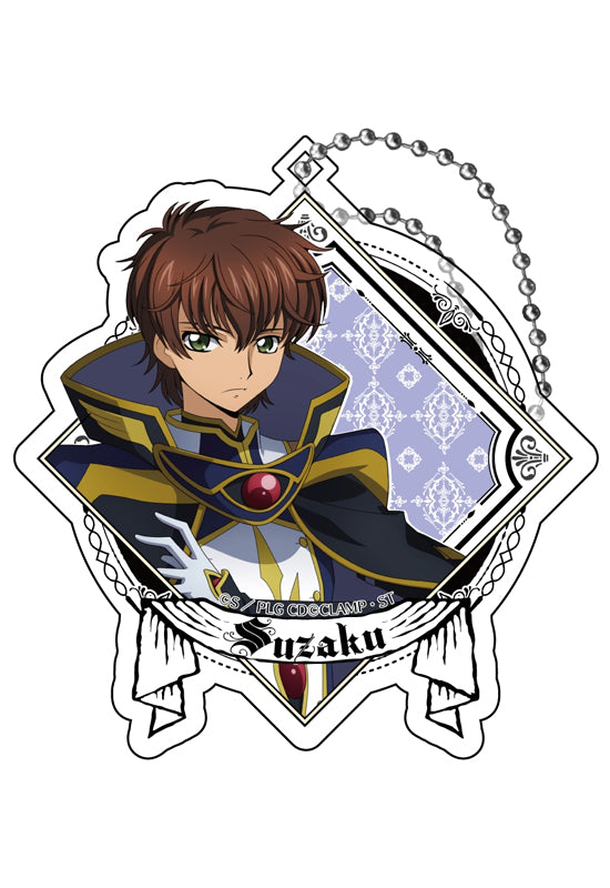 Code Geass Lelouch of the Rebellion Y Line Acrylic Key Chain Suzaku