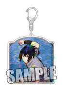 NARUTO -Shippuden- Broccoli Hologram Acrylic Key Chain Uchiha Sasuke