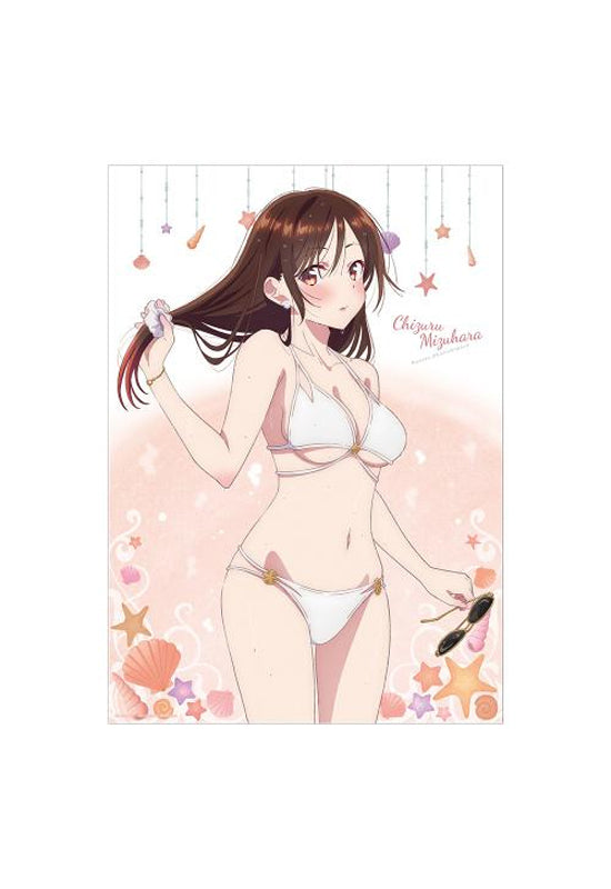 Rent-A-Girlfriend KADOKAWA Swimsuit and Girlfriend A3-Sized Clear Poster Chizuru Mizuhara