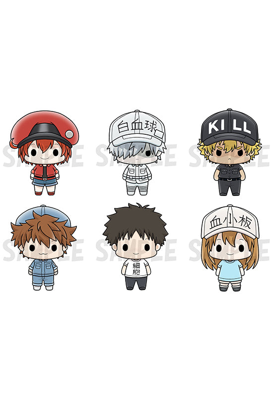 Cells at Work! MEGAHOUSE Chokorin Mascot (Set of 6 Characters)