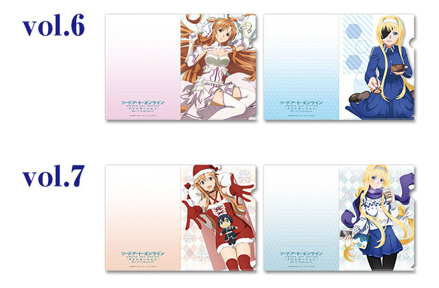 SWORD ART ONLINE ALICIZATION HOBBY STOCK SWORD ART ONLINE ALICIZATION War of Underworld Clear Document Folder Set vol.6 & vol.7