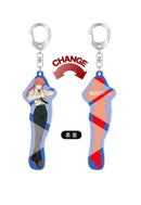 Chainsaw Man Shimizu Sangyo Changing Acrylic Key Chain Collection Makima