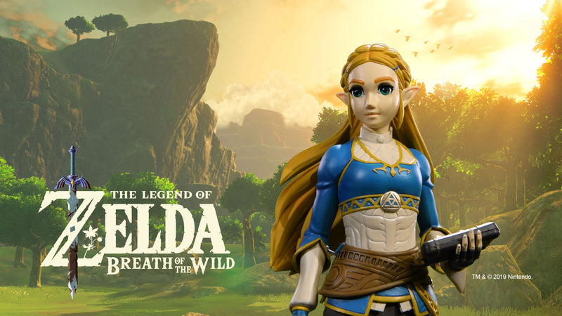The Legend of Zelda: Breath of the Wild First 4 Figures Zelda PVC Statue Collector's Edition