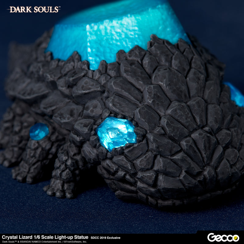 DARK SOULS GECCO Crystal Lizard 1/6 Scale Light-up Statue SDCC 2019 Exclusive