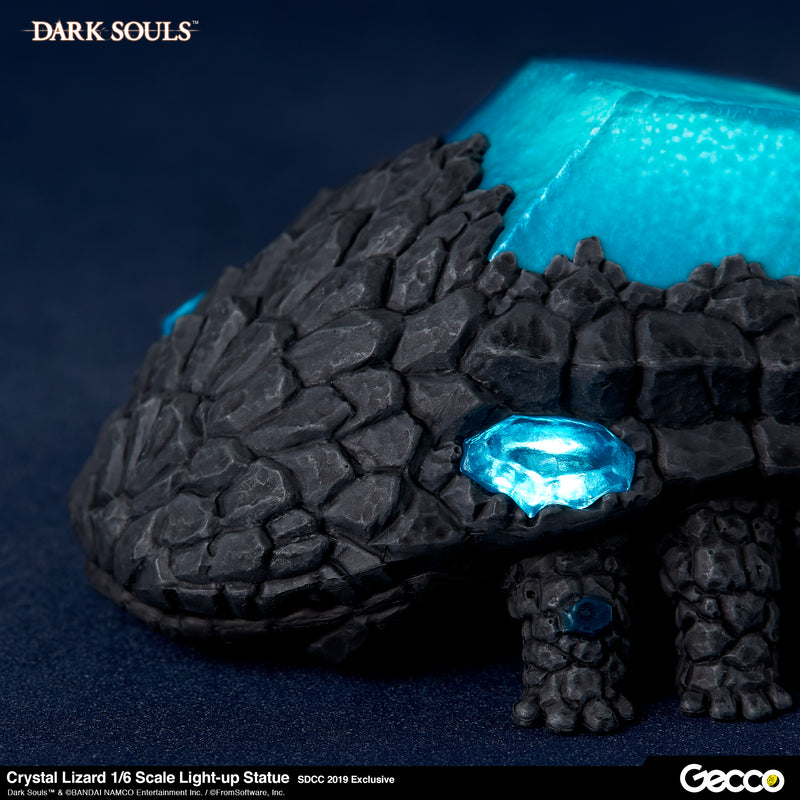 DARK SOULS GECCO Crystal Lizard 1/6 Scale Light-up Statue SDCC 2019 Exclusive