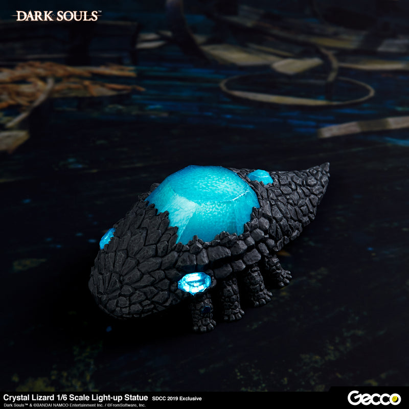 DARK SOULS GECCO Crystal Lizard 1/6 Scale Light-up Statue SDCC 2019 Exclusive