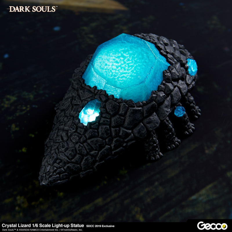 DARK SOULS GECCO Crystal Lizard 1/6 Scale Light-up Statue SDCC 2019 Exclusive