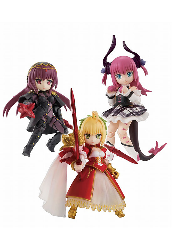 DESK TOP ARMY MEGAHOUSE Fate/Grand Order No.2 Nero/Elizabethe/Scasaha (1 Random Blind Box))
