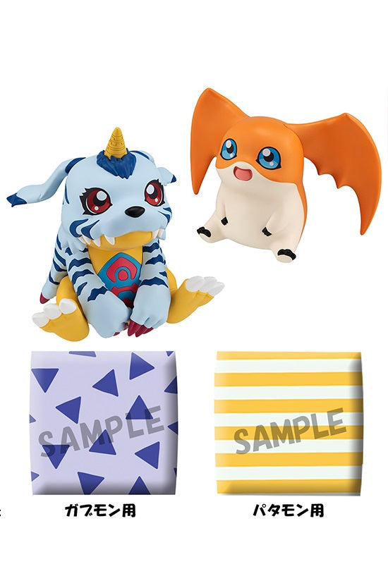 Digimon Adventure MEGAHOUSE Look up GABUMON ＆PATAMON Set【with gift】