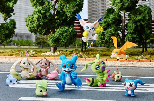 Digimon Adventure Megahouse DIGI COLLE DATA 3 (SET OF 8 CHARACTERS)