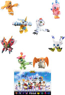 DIGIMON ADVENTURE MEGAHOUSE DIGI COLLE MIX SET of 8 【with gift】【repeat】