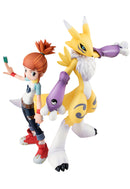 DIGIMON MEGAHOUSE G.E.M. TAMERS Renamon & Makino Ruki 【repeat】
