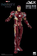 The Infinity Saga threezero DLX Iron Man Mark 46