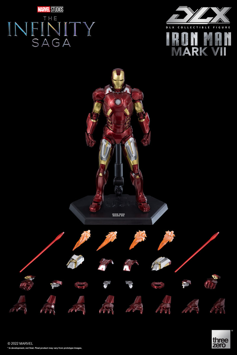 Marvel Studios: The Infinity Saga Threezero DLX Iron Man Mark 7