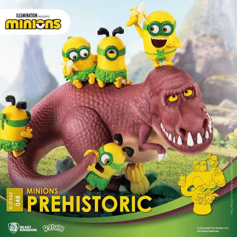 Despicable Me BEAST KINGDOM MINIONS PREHISTORIC DS-048