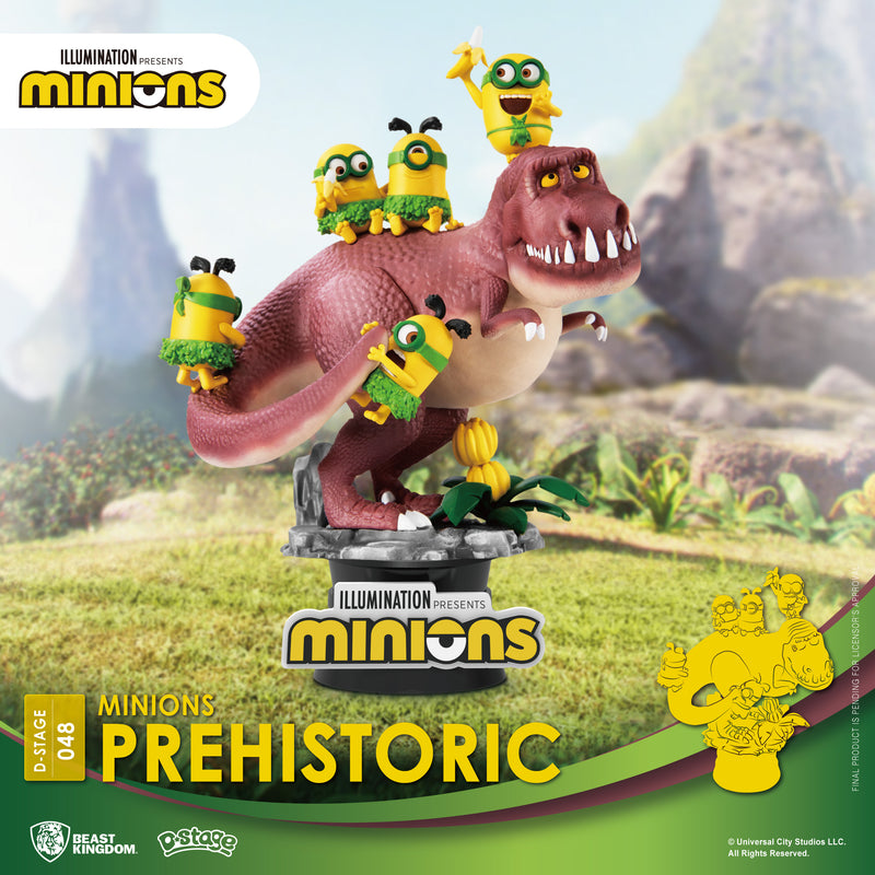 Despicable Me BEAST KINGDOM MINIONS PREHISTORIC DS-048