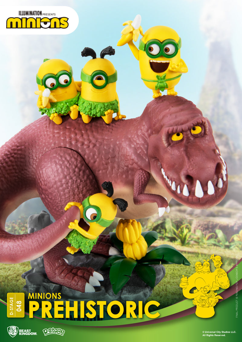 Despicable Me BEAST KINGDOM MINIONS PREHISTORIC DS-048