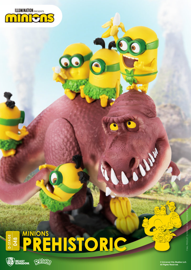 Despicable Me BEAST KINGDOM MINIONS PREHISTORIC DS-048