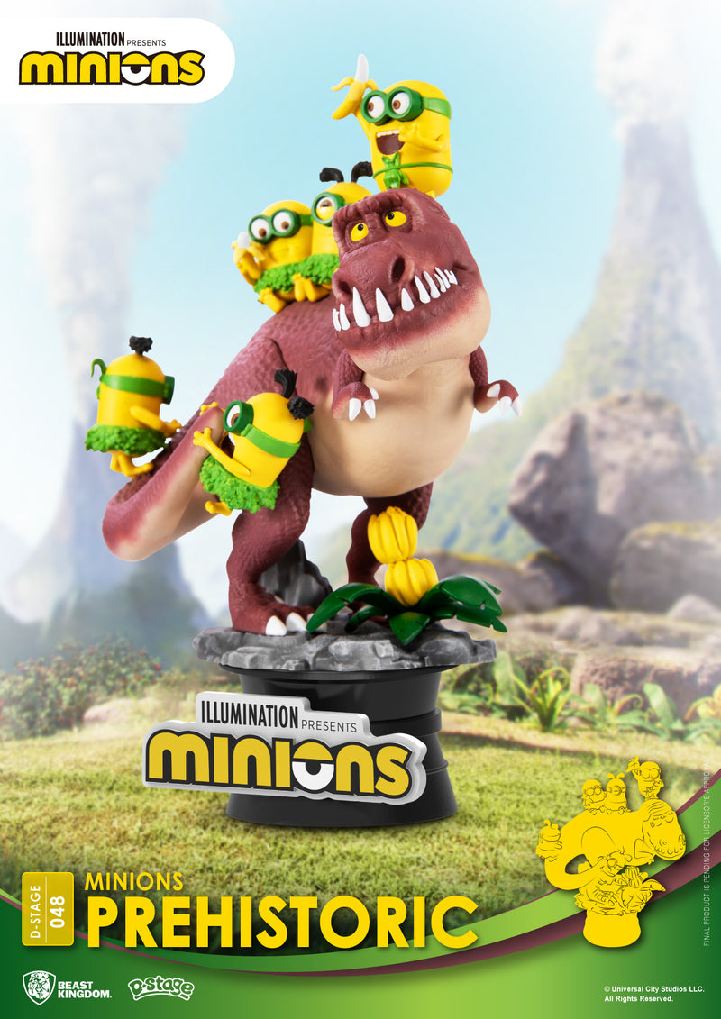 Despicable Me BEAST KINGDOM MINIONS PREHISTORIC DS-048