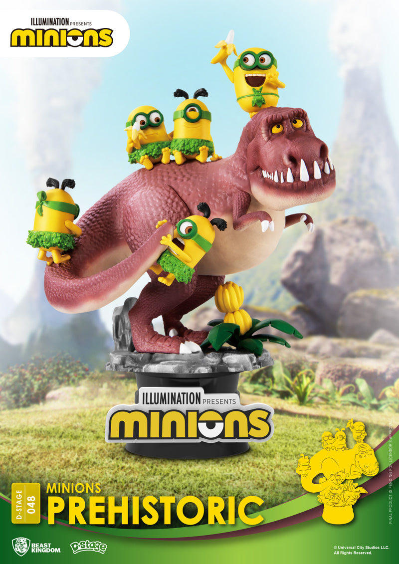 Despicable Me BEAST KINGDOM MINIONS PREHISTORIC DS-048