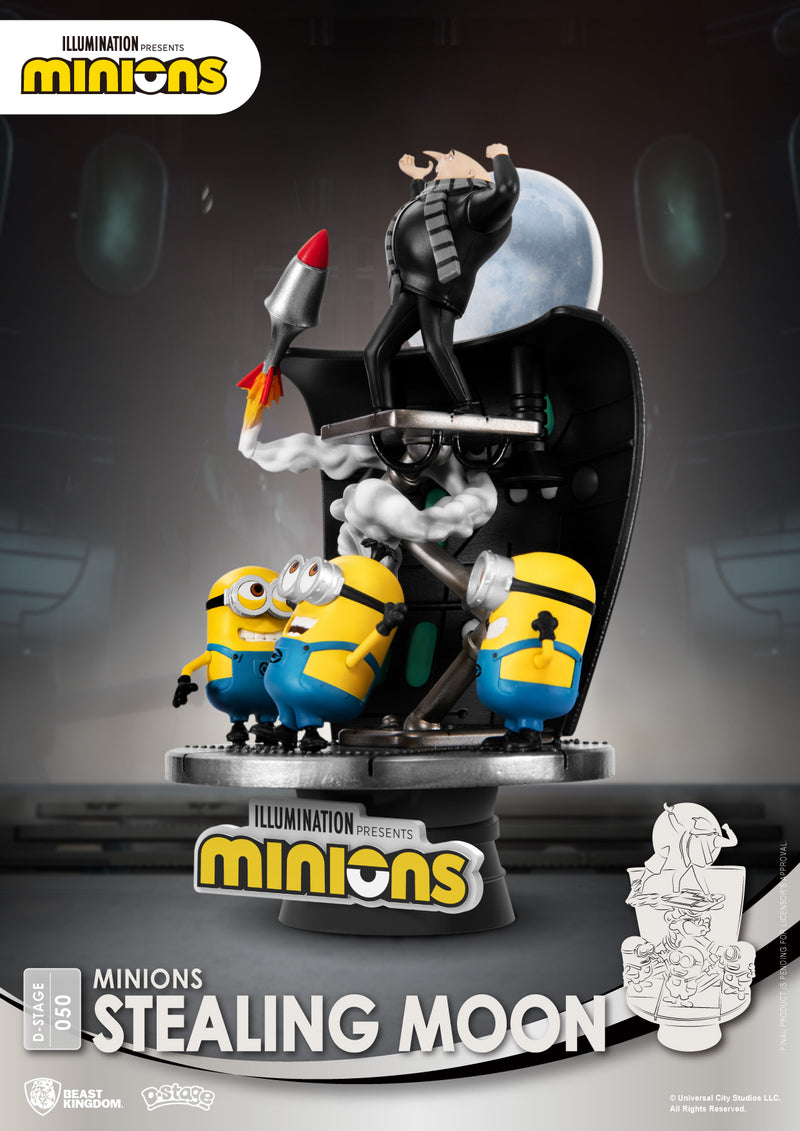 Despicable Me BEAST KINGDOM MINIONS STEALING MOON DS-050