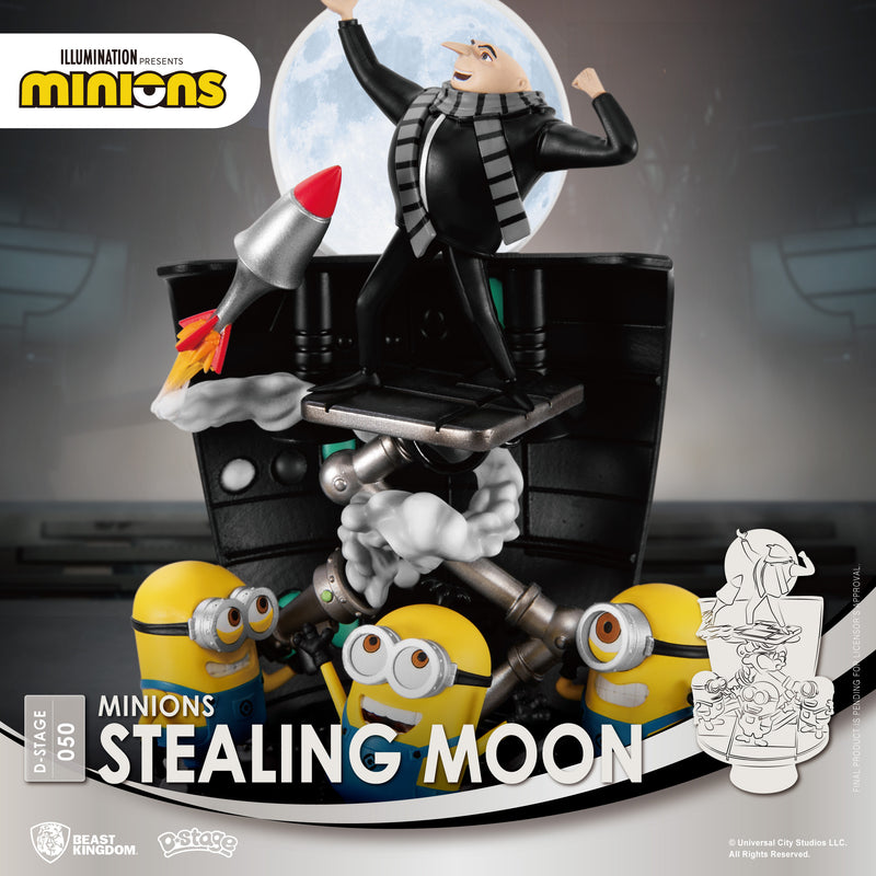 Despicable Me BEAST KINGDOM MINIONS STEALING MOON DS-050