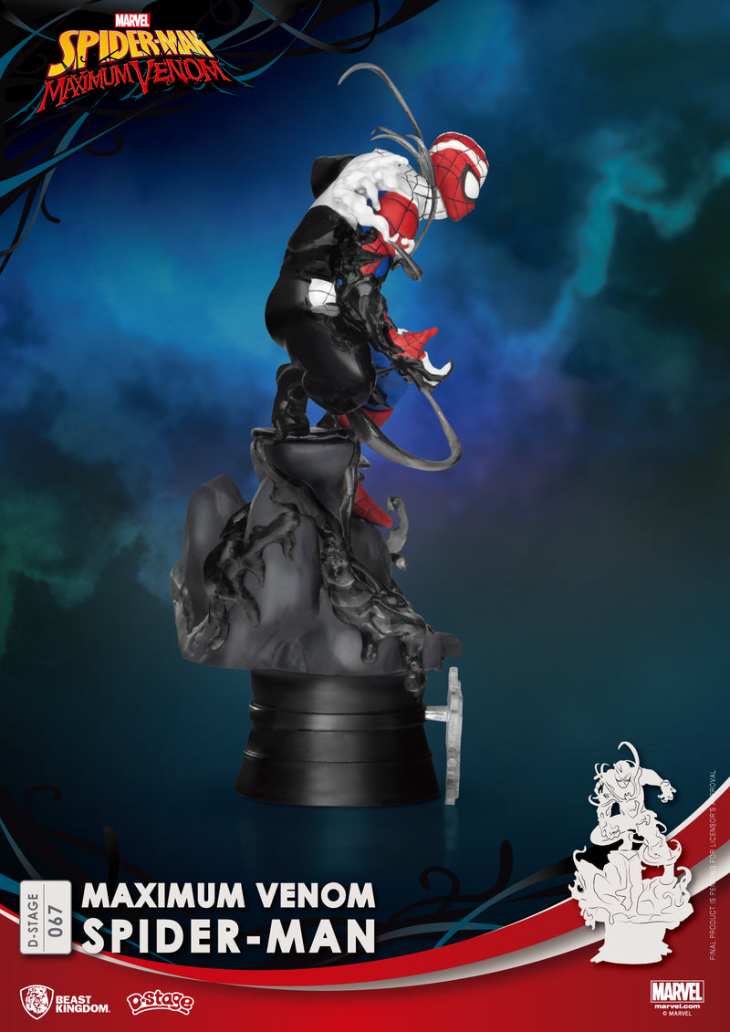 MAXIMUM VENOM Beast Kingdom SPIDER MAN