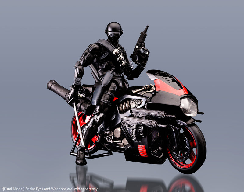 G.I. Joe Flame Toys Furai Model Speed Cycle for Snake Eyes