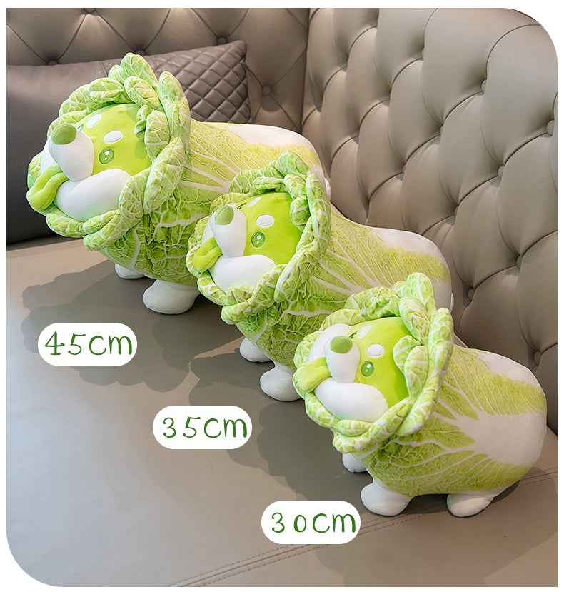 VEGETABLE FAIRY SERIES DODOWO PLUSH CABBAGE DOG 30cm