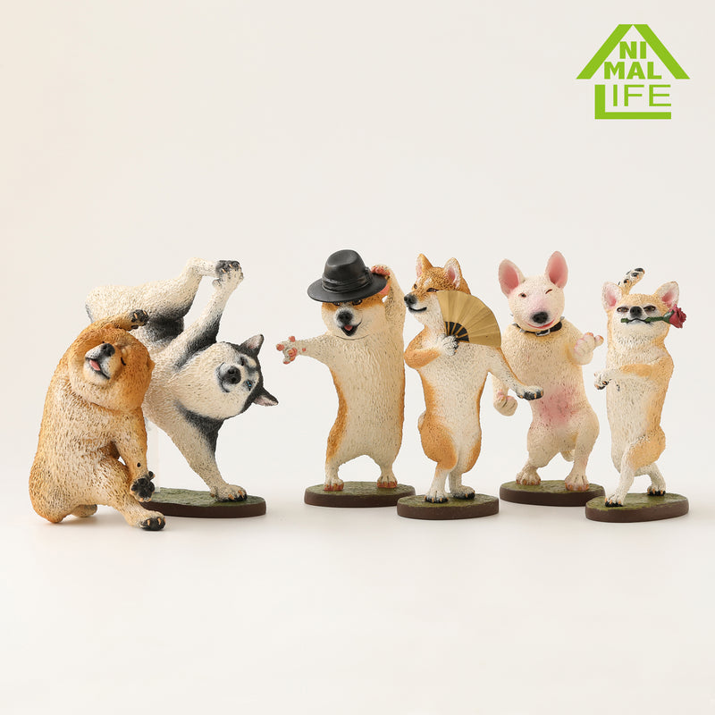 ANIMAL LIFE UNION CREATIVE Dancing Dog (Box of 8 Blind Box)