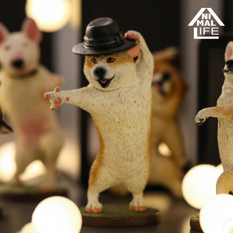 ANIMAL LIFE UNION CREATIVE Dancing Dog (Box of 8 Blind Box)