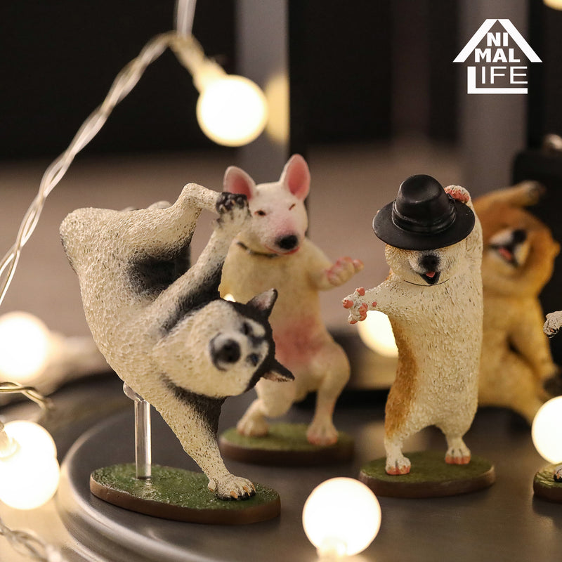 ANIMAL LIFE UNION CREATIVE Dancing Dog (Box of 8 Blind Box)