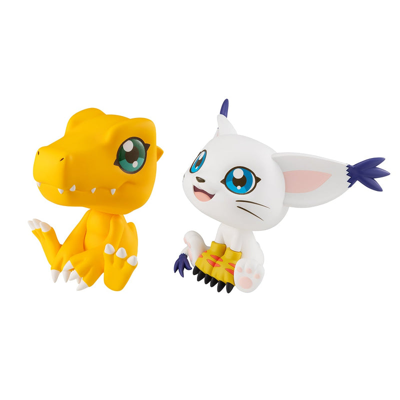 Digimon Adventure MEGAHOUSE Look up Agumon ＆ Tailmon set 【with gift】