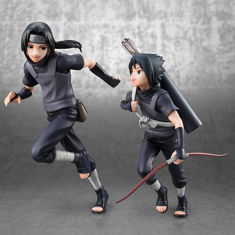 NARUTO MEGAHOUSE GEM SERIES UCHIHA ITACHI & SASUKE