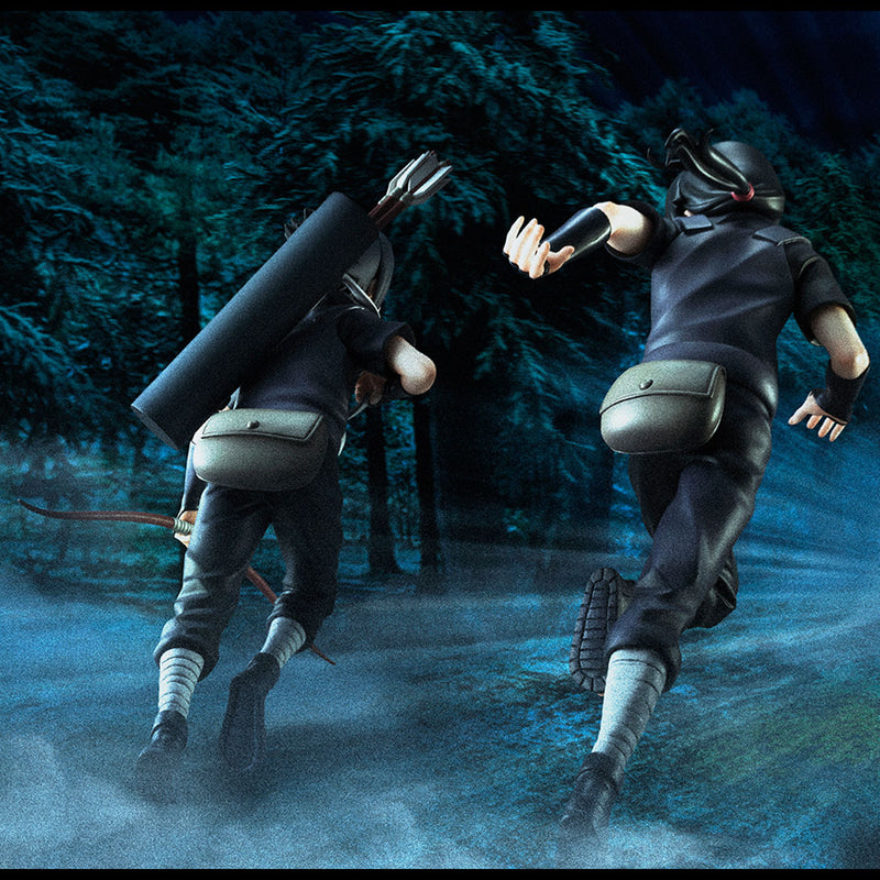 NARUTO MEGAHOUSE GEM SERIES UCHIHA ITACHI & SASUKE
