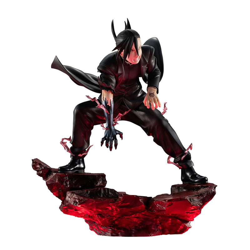 Full metal Alchemist MEGAHOUSE G.E.M. GREED（Lin・Yao） (WIith LED Base Stand)