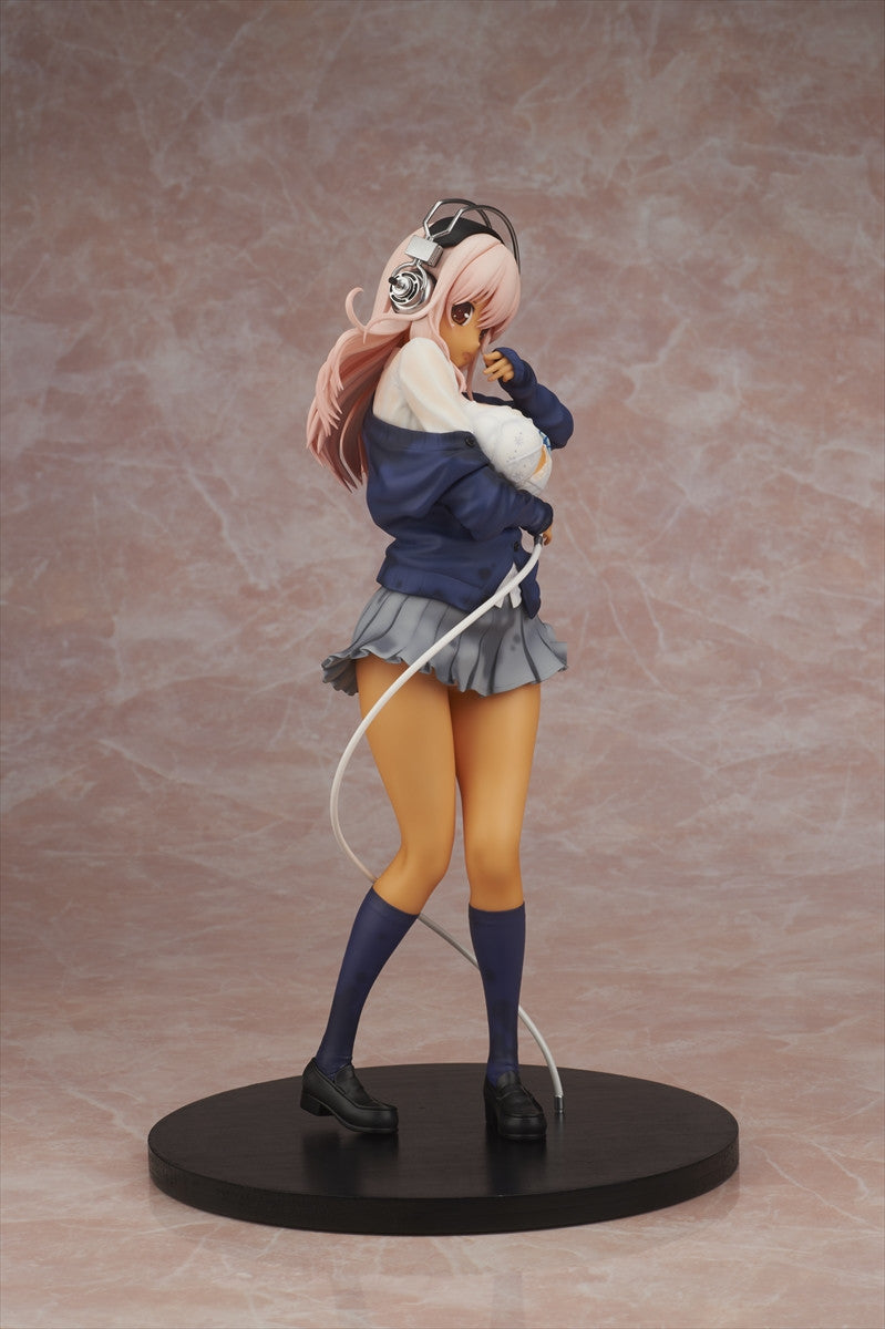 Super Sonico DRAGON Toy See through when wet photo shooting Tanned Gal Ver.