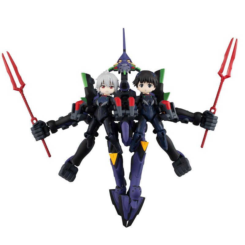 Desk Top Army Evangelion New Theatrical Edition MEGAHOUSE  Shinji Ikari, Kaworu Nagisa & EVANGELION 13