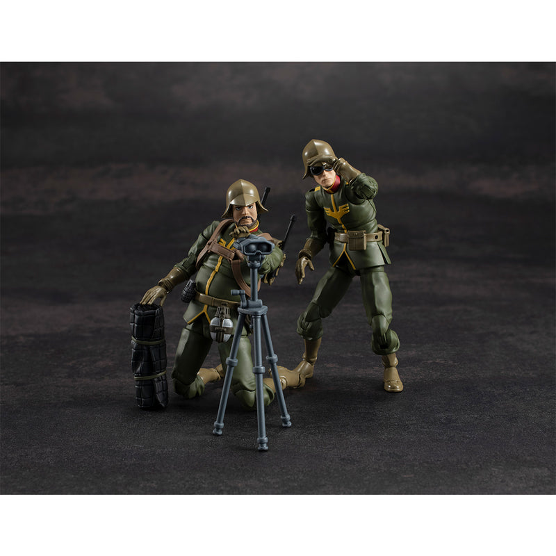 G.M.G. Mobile Suit Gundam MEGAHOUSE Principality of Zeon Army Soldier Set (with gift)